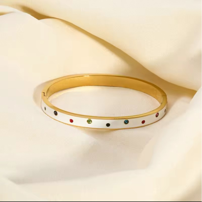 Bracelet Zirconia White